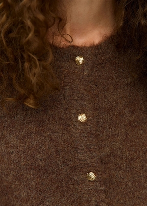 Saggia ls knit cardigan Carafe Melange Object 